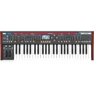 Behringer DeepMind 12X – snažan i kompaktan analogni sintisajzer sa modernom kontrolom i efektima. Prodaja: Artist d.o.o. Banja Luka, Sarajevo