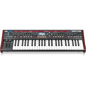 Behringer DeepMind 12X – snažan i kompaktan analogni sintisajzer sa modernom kontrolom i efektima. Prodaja: Artist d.o.o. Banja Luka, Sarajevo