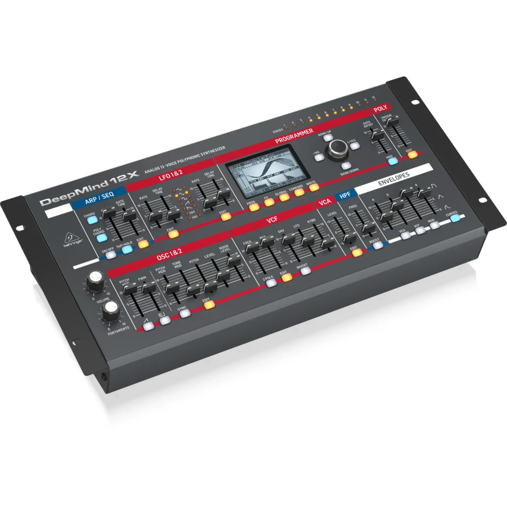 Behringer DeepMind 12XD – savršen balans analognog srca i digitalne preciznosti. Prodaja: Artist d.o.o. Banja Luka, Sarajevo