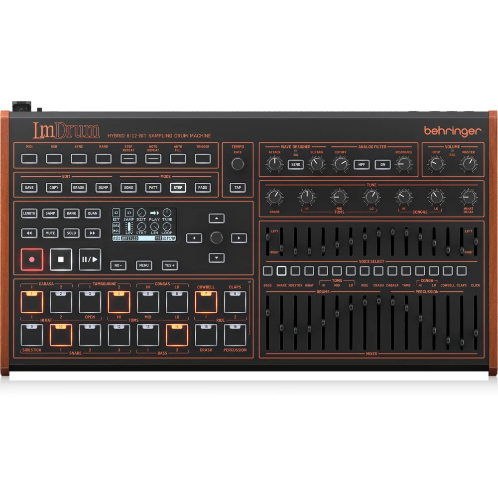 Behringer LM Drum – kreativni centar za produkciju i live nastupe. Prodaja: Artist d.o.o. Banja Luka, Sarajevo