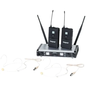 Bespeco GM9882H UHF daljinac Dual Headset Pilot dupli