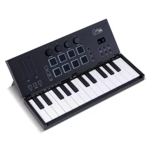 Carry-on Folding Controller 25 – MIDI preko Bluetooth, dinamički KEYs i PADovi, ugrađen arpeđator, predmapirame transport kontrole, maksimalna funkcionalnost u minimalnom formatu. Prodaja: Artist d.o.o. Banja Luka, Sarajevo