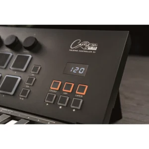 Carry-on Folding Controller 25 – MIDI preko Bluetooth, dinamički KEYs i PADovi, ugrađen arpeđator, predmapirame transport kontrole, maksimalna funkcionalnost u minimalnom formatu. Prodaja: Artist d.o.o. Banja Luka, Sarajevo
