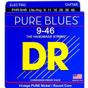 DR Pure Blues gitarske žice za autentičan vintage američki rock i blues ton. Prodaja: Artist d.o.o. Banja Luka, Sarajevo