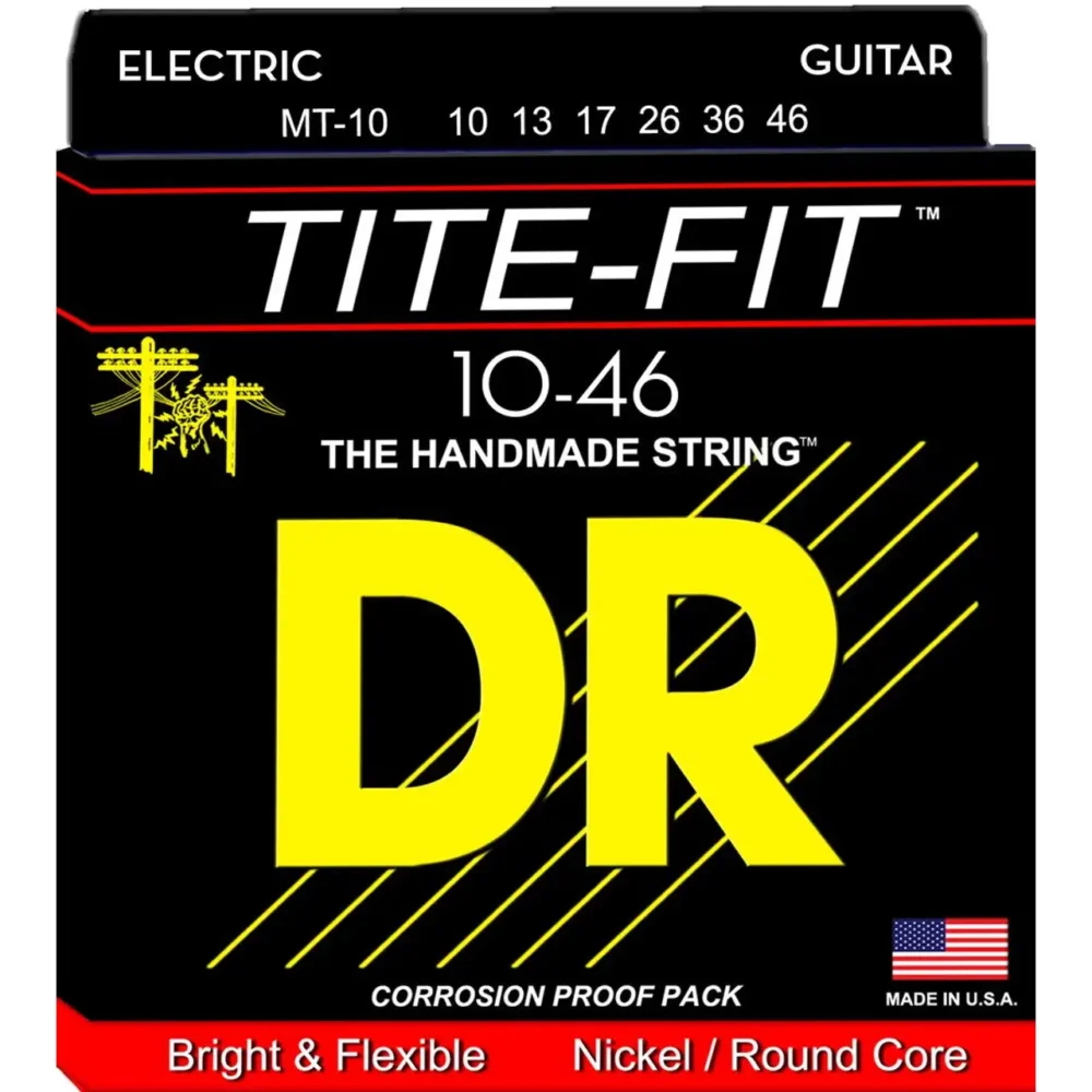 DR TITE-FIT™ žice nude savršen balans tona, fleksibilnosti i trajnosti, čineći ih pouzdanim izborom profesionalnih gitarista više od tri decenije. Prodaja: Artist d.o.o. Banja Luka, Sarajevo