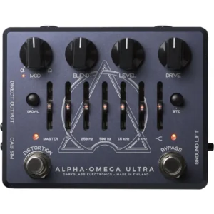 Darkglass Alpha Omega Ultra V2 bas preamp i distortion pedala sa 6-band EQ i IR kabinetskom simulacijom, profesionalni alat za moderne basiste i studijske performanse. Prodaja Artist d.o.o. Banja Luka, Sarajevo