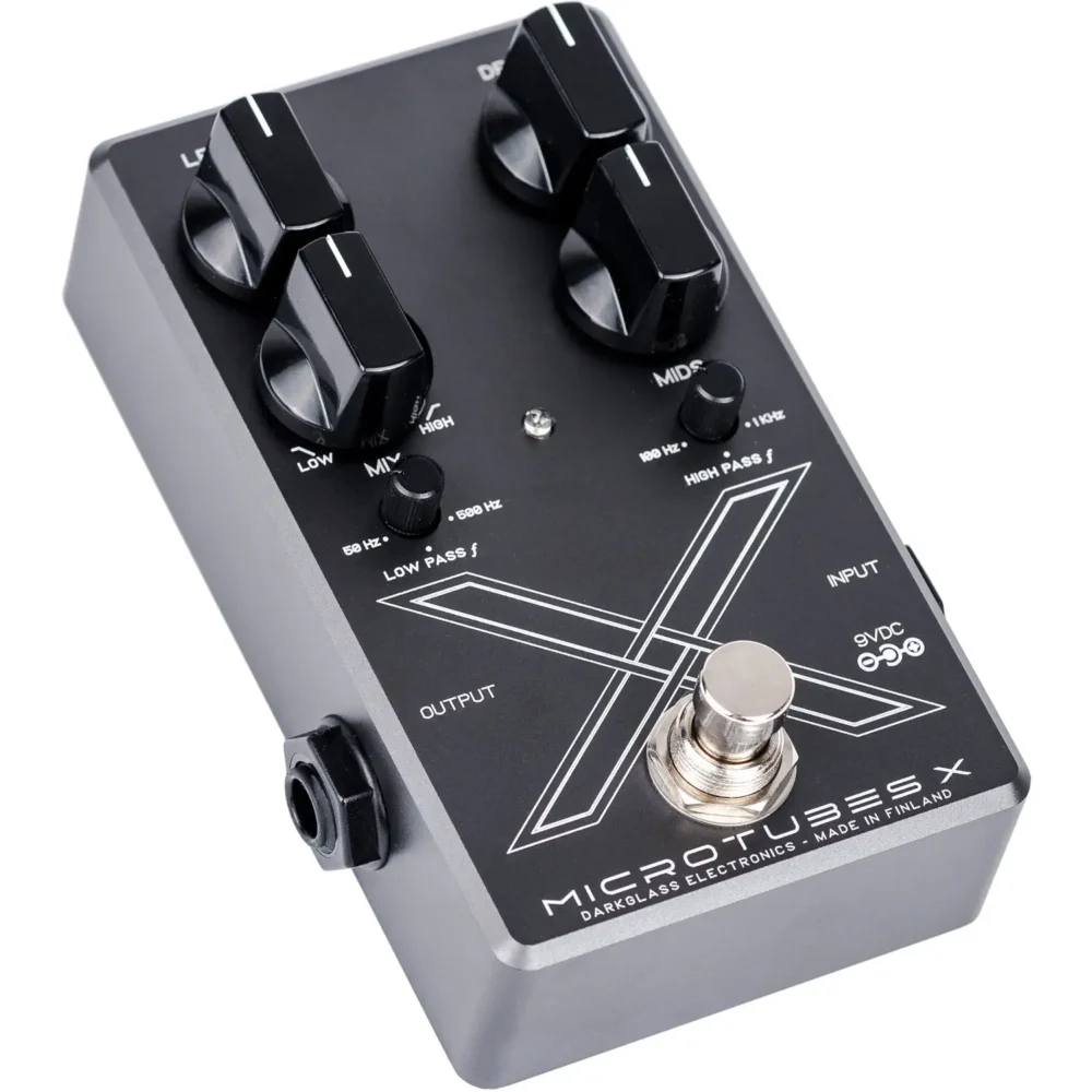 Darkglass Microtubes X bass distortion pedala sa multiband procesiranjem, selektivno izobličenje visokih frekvencija, čist low-end, kompaktna i jednostavna za instalaciju u pedalboard. Prodaja Artist d.o.o. Banja Luka, Sarajevo