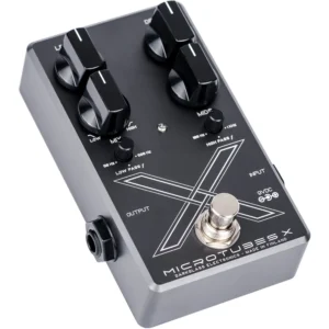 Darkglass Microtubes X bass distortion pedala sa multiband procesiranjem, selektivno izobličenje visokih frekvencija, čist low-end, kompaktna i jednostavna za instalaciju u pedalboard. Prodaja Artist d.o.o. Banja Luka, Sarajevo