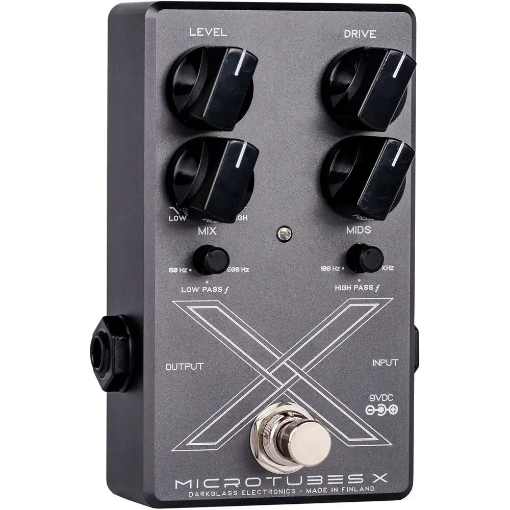 Darkglass Microtubes X bass distortion pedala sa multiband procesiranjem, selektivno izobličenje visokih frekvencija, čist low-end, kompaktna i jednostavna za instalaciju u pedalboard. Prodaja Artist d.o.o. Banja Luka, Sarajevo