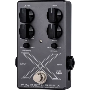Darkglass Microtubes X bass distortion pedala sa multiband procesiranjem, selektivno izobličenje visokih frekvencija, čist low-end, kompaktna i jednostavna za instalaciju u pedalboard. Prodaja Artist d.o.o. Banja Luka, Sarajevo