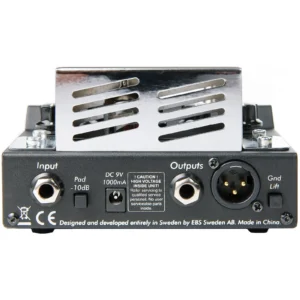 EBS ValveDrive DI lampni bas preamp/overdrive sa XLR DI izlazom i vintage/modern tube modom. Prodaja Artist d.o.o. Banja Luka, Sarajevo.