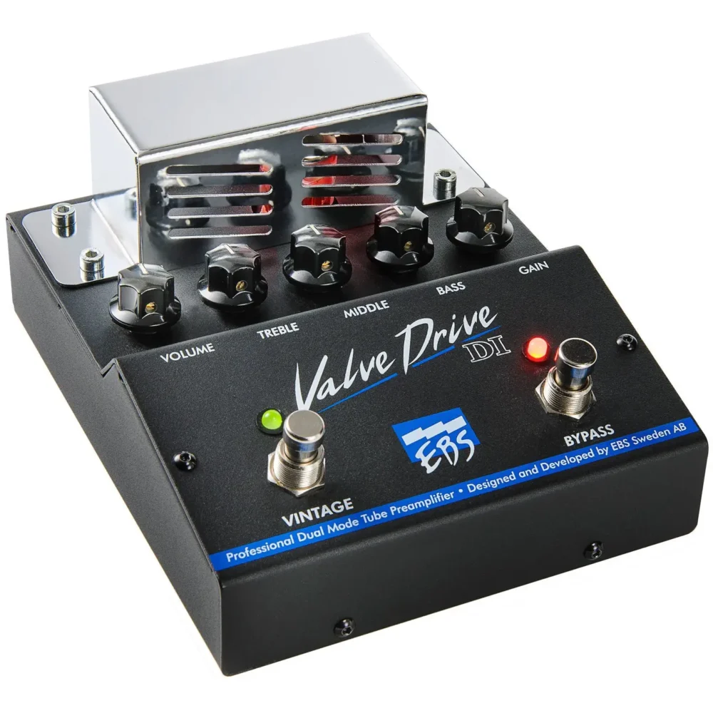 EBS ValveDrive DI lampni bas preamp/overdrive sa XLR DI izlazom i vintage/modern tube modom. Prodaja Artist d.o.o. Banja Luka, Sarajevo.
