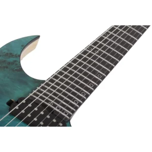 Keith Merrow KM-7 MK-III Artist L 7-žičana gitara, Lagoon Fade, neck-thru konstrukcija, Lundgren M7 pickupovi, ultra-tanko „C“ vrat, idealna za moderne metal i progressive stilove. Prodaja Artist d.o.o. Banja Luka, Sarajevo