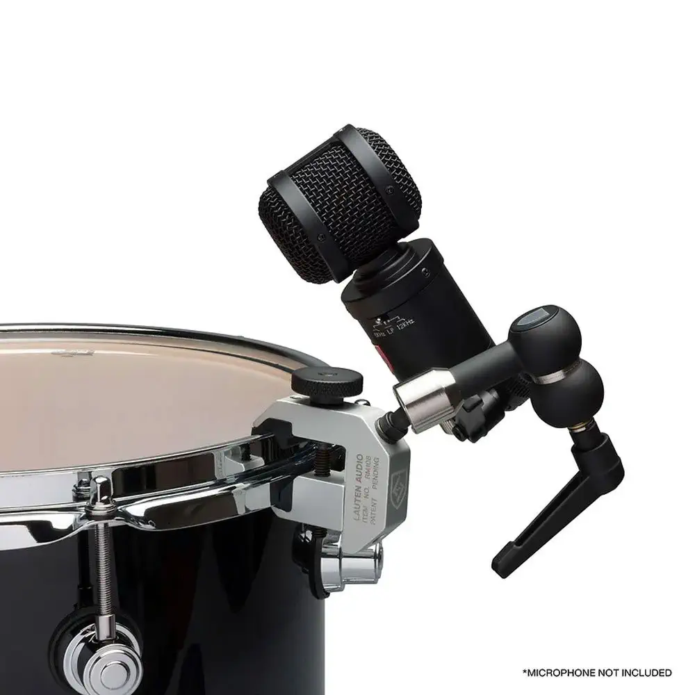 Lauten Audio Rim Mount – držač bubnjarskog mikrofona za preciznu i sigurnu montažu na obruč bubnja. Prodaja: Artist d.o.o. Banja Luka, Sarajevo
