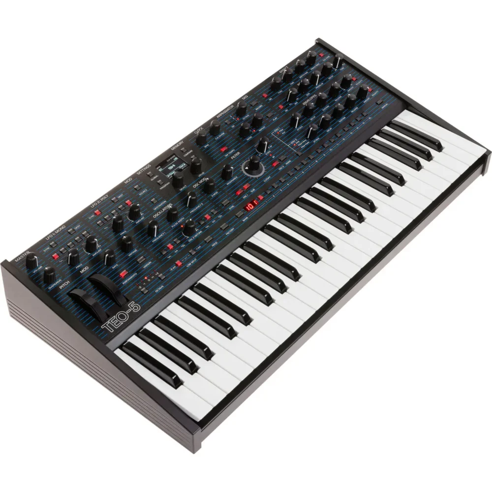 Oberheim TEO-5 – savršen spoj analognog srca i digitalne fleksibilnosti. Prodaja Artist d.o.o. prodavnice Banja Luka, Sarajevo