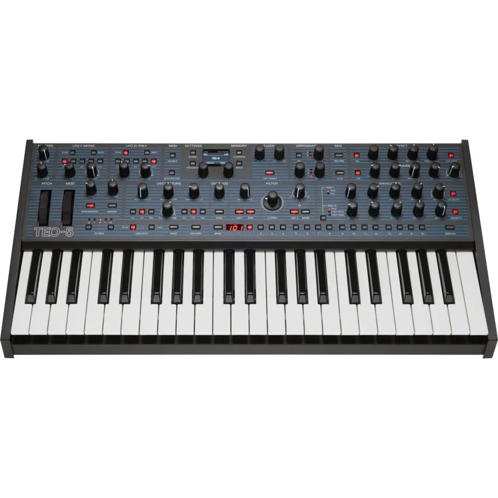 Oberheim TEO-5 – savršen spoj analognog srca i digitalne fleksibilnosti. Prodaja Artist d.o.o. prodavnice Banja Luka, Sarajevo