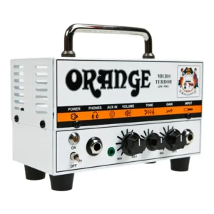Orange Micro Terror hybrid guitar amp head 20W sa ECC83 lampom i prepoznatljivim britanskim tonom, kompaktan i lagan za svirke i kućnu upotrebu. Prodaja Artist d.o.o. Banja Luka, Sarajevo
