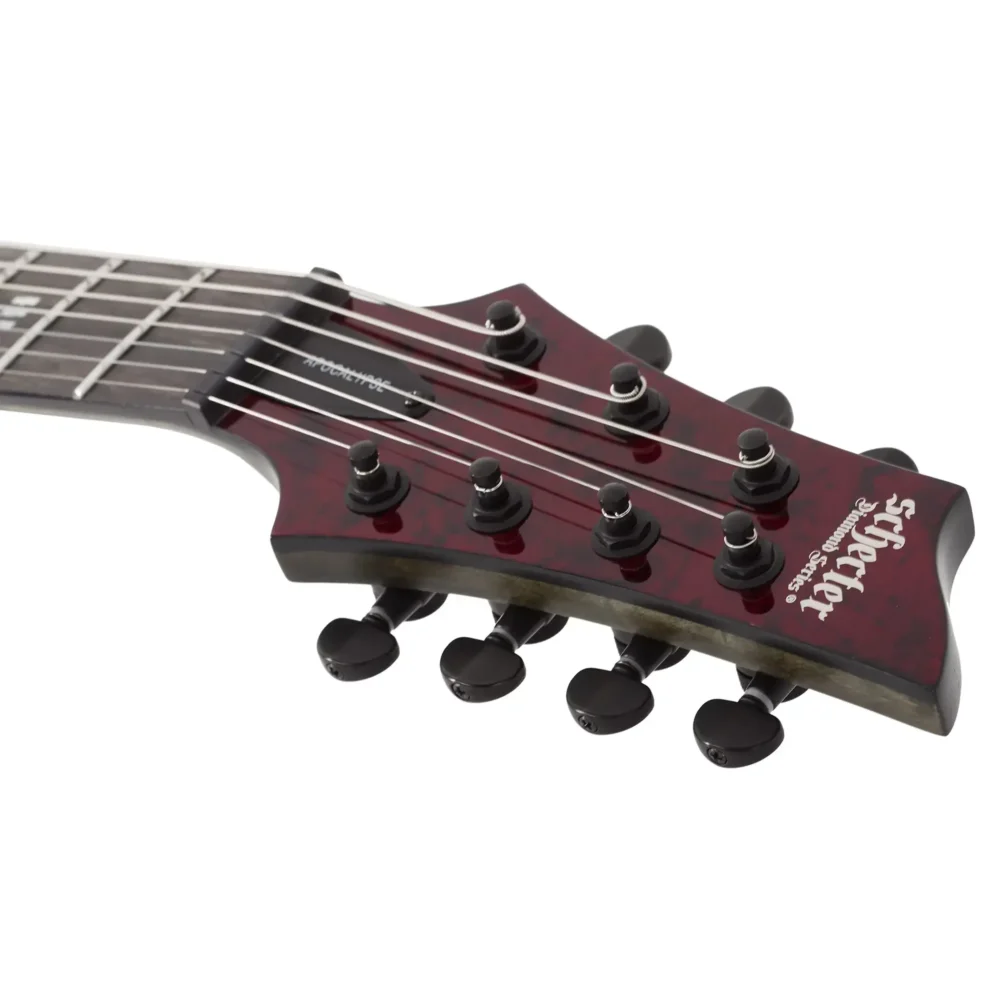 Schecter C-7 Apocalypse je nenedmašna 7-žičana metal mašina za ekstremnu rifologiju i nepobjedive je mekoće sviranja. Prodaja: Artist d.o.o. Banja Luka, Sarajevo
