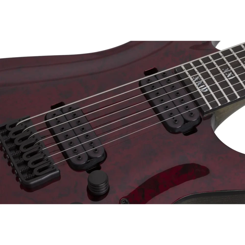 Schecter C-7 Apocalypse je nenedmašna 7-žičana metal mašina za ekstremnu rifologiju i nepobjedive je mekoće sviranja. Prodaja: Artist d.o.o. Banja Luka, Sarajevo