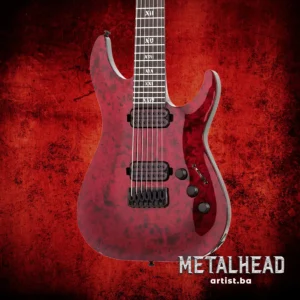 MetalHead: Schecter C7 Apocalypse Red Reign sedmožičana Apocalypse-VI™ Custom Shop