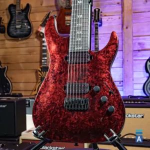 Schecter C7 Apocalypse Red Reign sedmožičana električna gitara