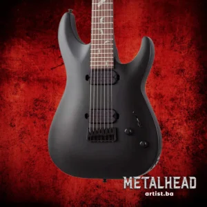 MetalHead: Schecter Damien-7 Satin Black sedmožičana Diamond Heretic