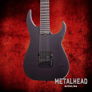 MetalHead: Schecter KM-7 MK-III EX Open Pore sedmožičana Lundgren Black Heaven