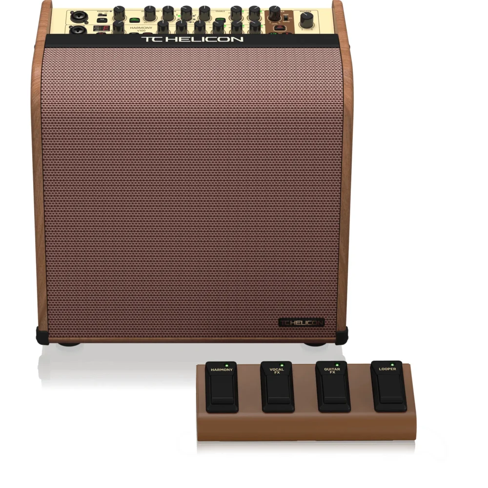 TC-Helicon Harmony V100 akustična pojačalo snage 100W sa procesorom za vokalne harmonije, sa looperom i Tannoy 10" Dual Concentric zvučnikom, Prodaja Artist d.o.o. Banja Luka, Sarajevo