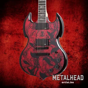 MetalHead: Wylde Audio Barbarian Blood Raven gitara
