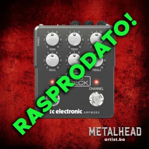 MetalHead: tc electronic DUAL WRECK Preamp Ampworx pedala