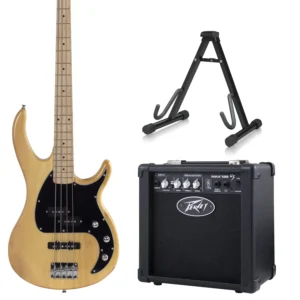 Artist paket: Peavey MILESTONE 4 Natural bass + MAX126 pojačalo + stalak