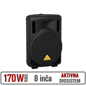 Behringer B208D nudi odličan balans snage, prenosivosti i kvaliteta zvuka, što ga čini savršenim izborom za manje nastupe, prezentacije i mobilne DJ-eve. Prodaja: Artist d.o.o. Banja Luka, Sarajevo
