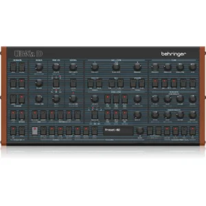 Behringer UB-Xa D plavi analogni 16-glasni desktop sintisajzer modul sa 32 oscilatora, 2 ADSR, 2 LFO, sekvencerom, arpeđatorom i rackmount nosačima, Prodaja Artist d.o.o. Banja Luka, Sarajevo