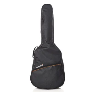 Bespeco BAG10AG torba za akustičnu gitaru, crna sa narandžastim detaljima, 10 mm postava, Artist d.o.o.