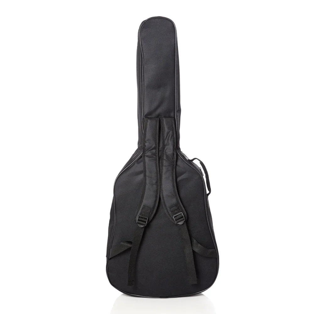 Bespeco BAG10AG torba za akustičnu gitaru, crna sa narandžastim detaljima, 10 mm postava, Artist d.o.o.