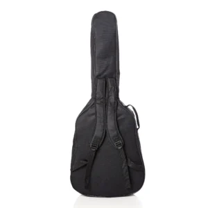 Bespeco BAG10AG torba za akustičnu gitaru, crna sa narandžastim detaljima, 10 mm postava, Artist d.o.o.