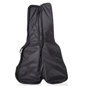 Bespeco BAG10BG torba za bass gitaru, crna sa narandžastim detaljima, 10 mm postava, Artist d.o.o.