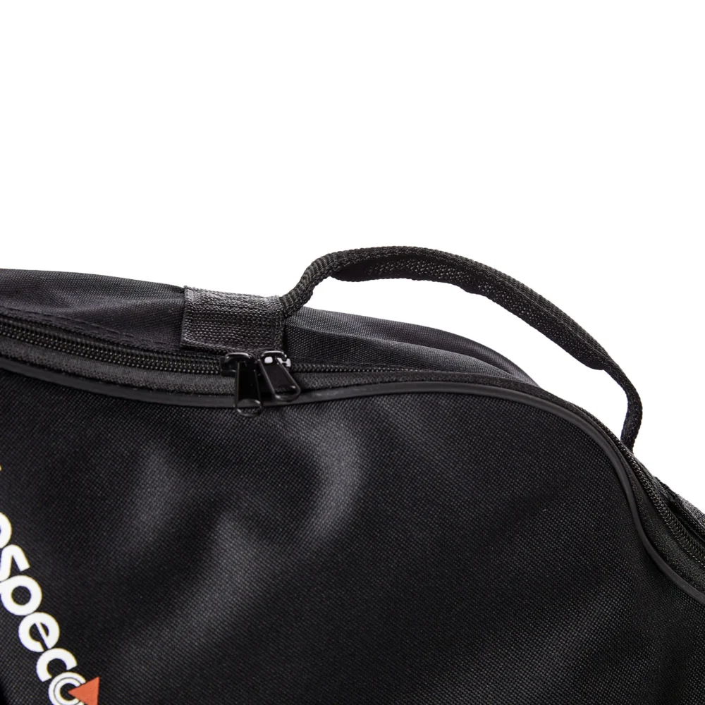 Bespeco BAG10BG torba za bass gitaru, crna sa narandžastim detaljima, 10 mm postava, Artist d.o.o.