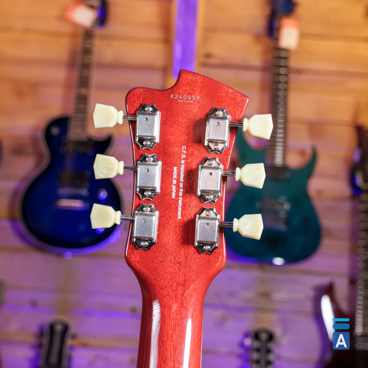 FGN Masterfield Semi-Hollow MSA-HP CH (Cherry) gitara (Japan