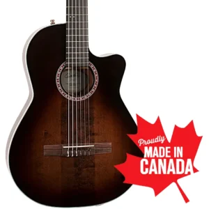 Godin Arena Pro CW Bourbon Burst EQ klasična gitara sa najlonskim žicama i LR Baggs ozvukom, idealna za profesionalni nastup uživo, prodaja Artist d.o.o. Banja Luka, Sarajevo.