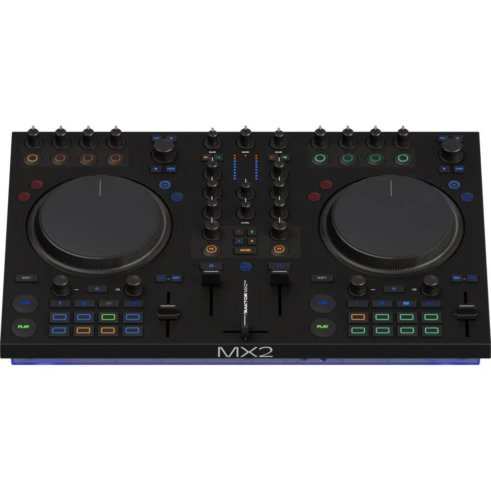 Native Instruments Traktor MX2 DJ kontroler sa Traktor Pro 4 softverom. Prodaja Artist d.o.o. Banja Luka, Sarajevo.