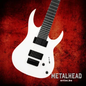 MetalHead: S by Solar AB4.7W White sedmožičana gitara