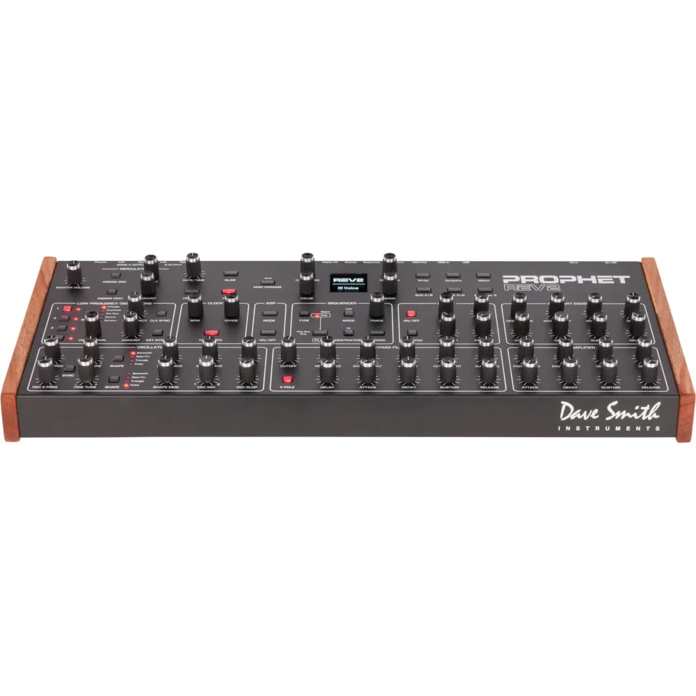 Sequential Prophet REV2-8 8-glasovni analogni polifonični synth sa step sequencerom i arpeggiatorom, idealan za profesionalnu produkciju. Prodaja Artist d.o.o. Banja Luka, Sarajevo