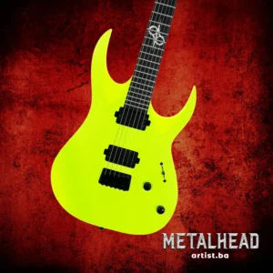 MetalHead: Solar A2.6LN Lemon Neon Matte električna gitara