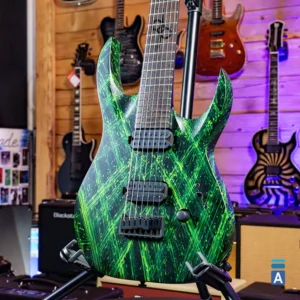 Solar A2.7 CLN CANIBALISMO Black Lemon Neon električna gitara