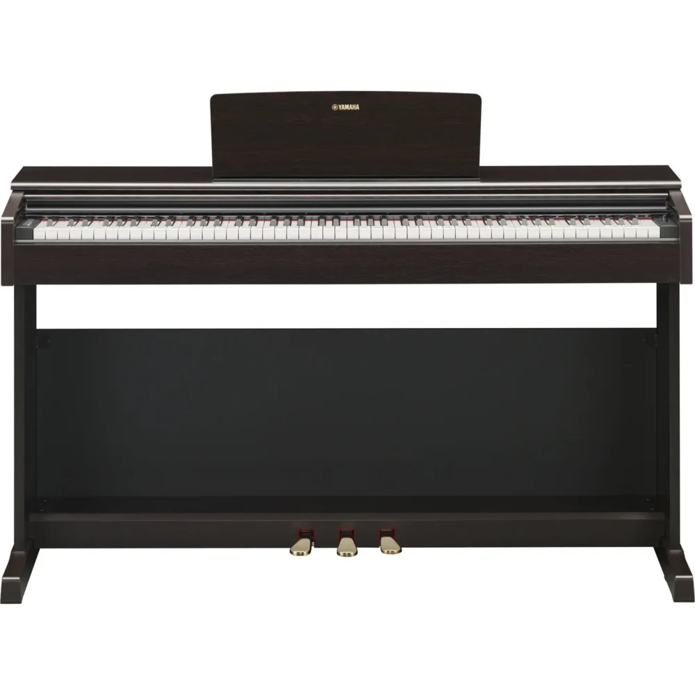 Yamaha YDP-145 R Arius digitalni klavir sa 88 dirki, GHS tipkom i CFX Grand Piano tonom u Rosewood boji. Prodaja Artist d.o.o. Banja Luka, Sarajevo.