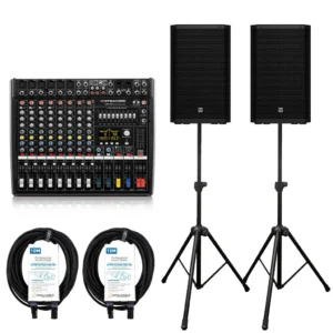 Dynacord CMS600 + EV ZLX15 G2 PA Set, legendarni Dynacord mikser i cijenjeni EV 15” aktivni zvučnici, DSP optimizacija zvučnika preko QuickSmart applikacije za iOs i Android, mobilan razglas za razne izvođače, Prodaja Artist d.o.o. Banja Luka, Sarajevo.