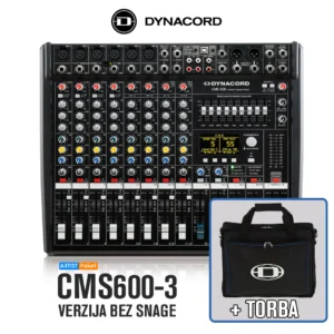 Dynacord CMS600-3 pasivni mikser dupli efekat + original torba