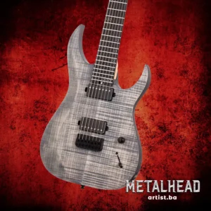 MetalHead: Schecter SUNSET 7 Extreme Grey Ghost Baritone sedmožičana gitara