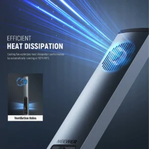 Neewer BH20B Bi-Color LED Light Tube 2-Light Kit, profesionalno LED osvjetljenje za vlog i studio, 40W, CRI 97, komplet sa filterima i stalkom. Prodaja Artist d.o.o. Banja Luka, Sarajevo.